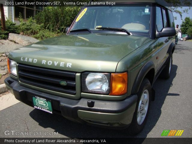 2001 Land Rover Discovery SE7 in Veinna Green