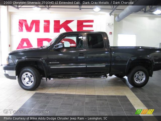 2003 Chevrolet Silverado 2500HD LS Extended Cab in Dark Gray Metallic
