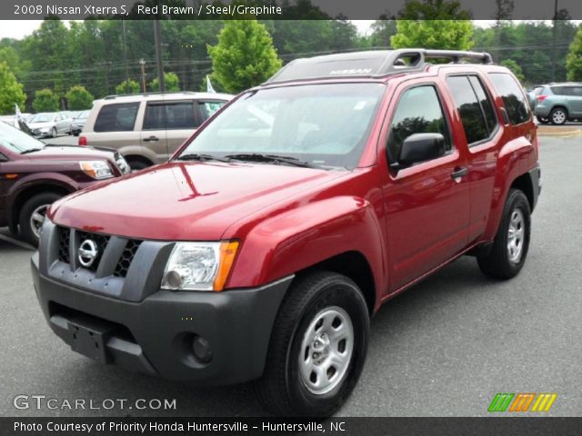 2008 Nissan Xterra S in Red Brawn