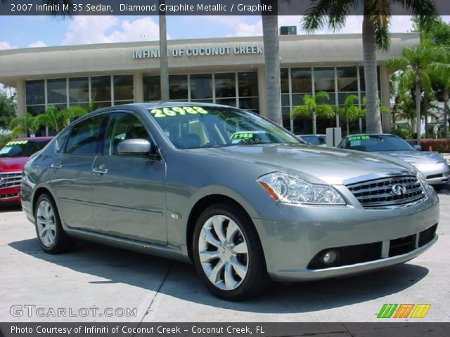 2007 Infiniti M 35 Sedan in Diamond Graphite Metallic