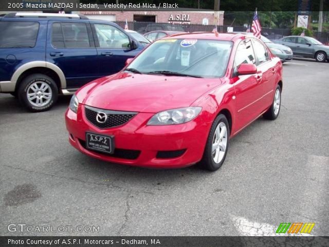 2005 Mazda MAZDA3 i Sedan in Velocity Red Mica