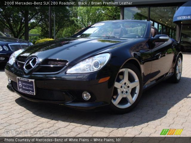 2008 Mercedes-Benz SLK 280 Roadster in Black