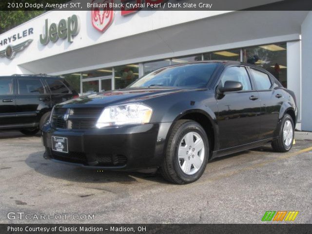 2010 Dodge Avenger SXT in Brilliant Black Crystal Pearl