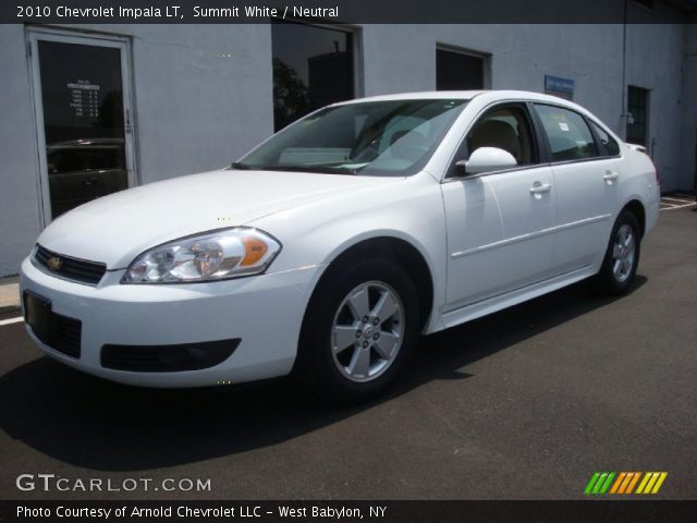 2010 Chevrolet Impala LT in Summit White