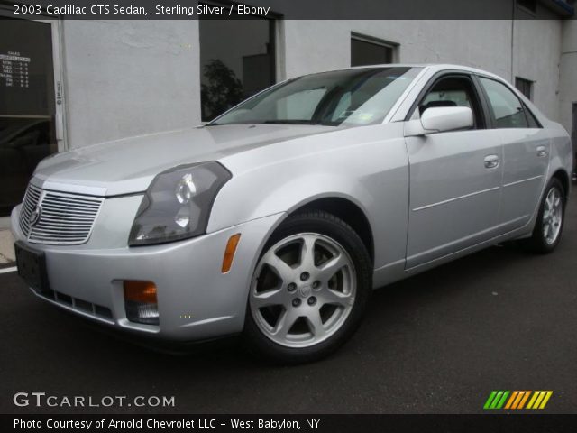 2003 Cadillac CTS Sedan in Sterling Silver