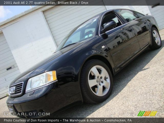 2001 Audi A6 2.7T quattro Sedan in Brilliant Black