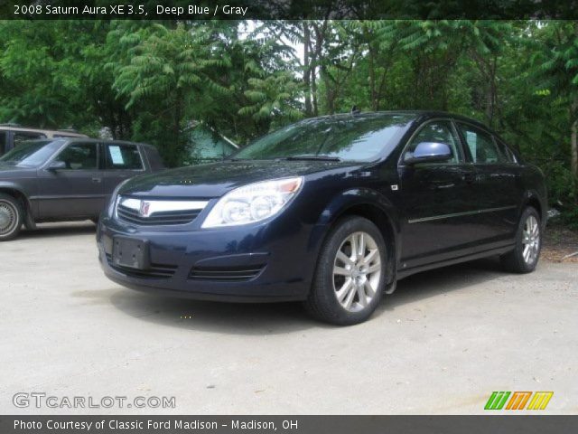 2008 Saturn Aura XE 3.5 in Deep Blue