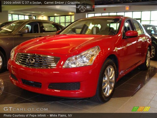 2009 Infiniti G 37 x Sedan in Garnet Ember