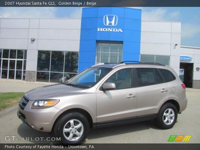 2007 Hyundai Santa Fe GLS in Golden Beige
