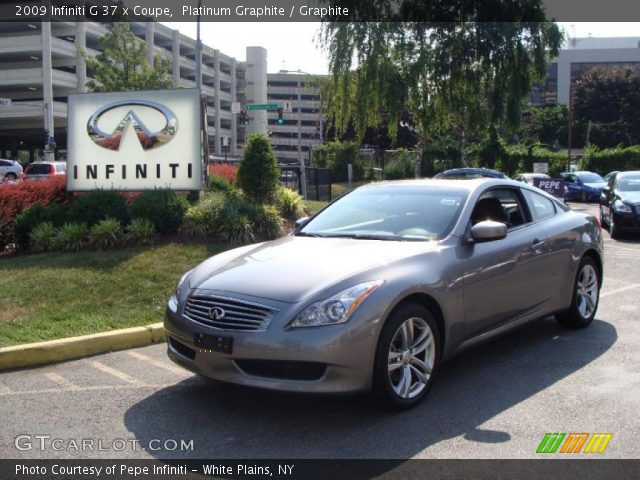 2009 Infiniti G 37 x Coupe in Platinum Graphite