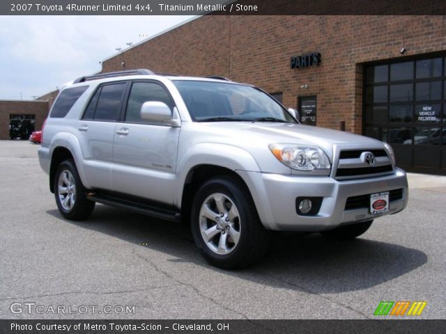 2007 Toyota 4Runner Limited 4x4 in Titanium Metallic