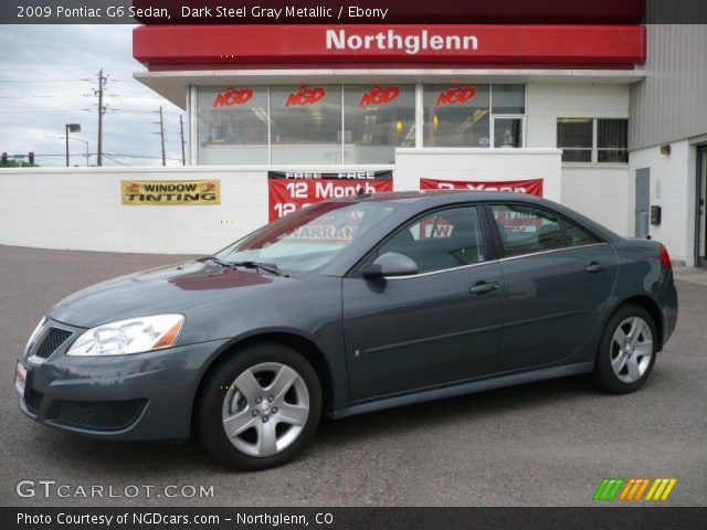2009 Pontiac G6 Sedan in Dark Steel Gray Metallic