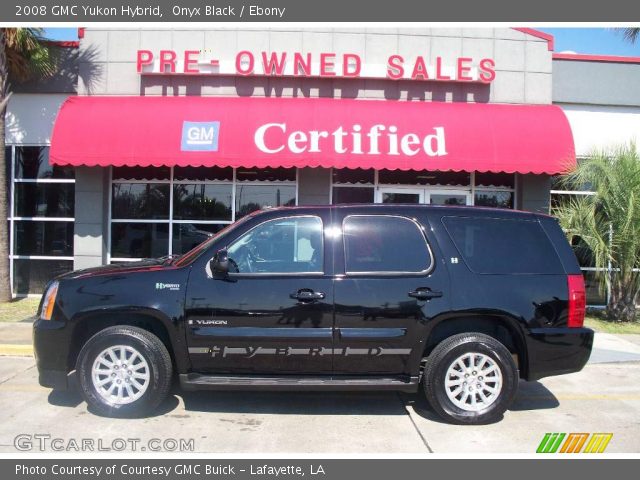 2008 GMC Yukon Hybrid in Onyx Black