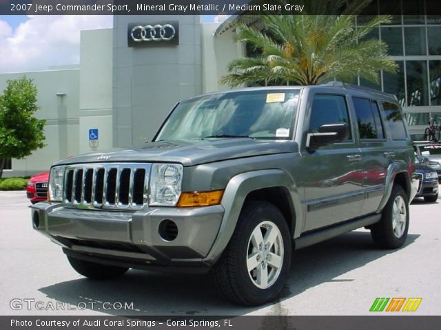 2007 Jeep Commander Sport in Mineral Gray Metallic