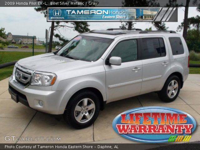 2009 Honda Pilot EX-L in Billet Silver Metallic