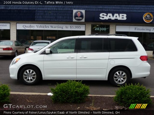 2008 Honda Odyssey EX-L in Taffeta White