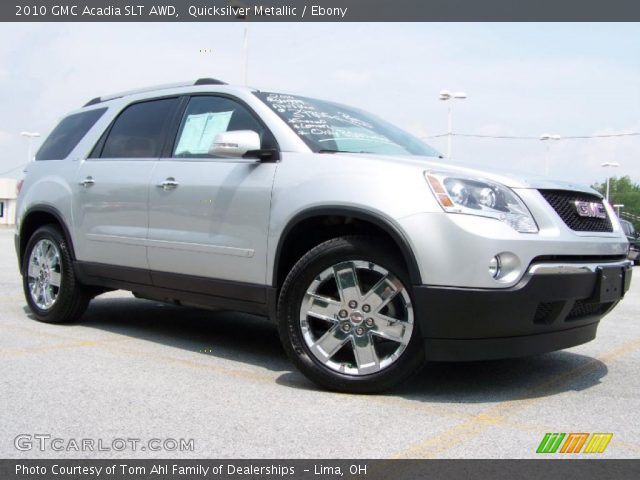 2010 GMC Acadia SLT AWD in Quicksilver Metallic