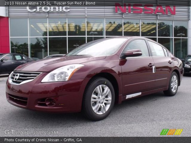 2010 Nissan Altima 2.5 SL in Tuscan Sun Red