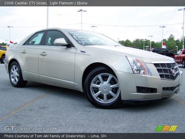 2008 Cadillac CTS Sedan in Light Platinum
