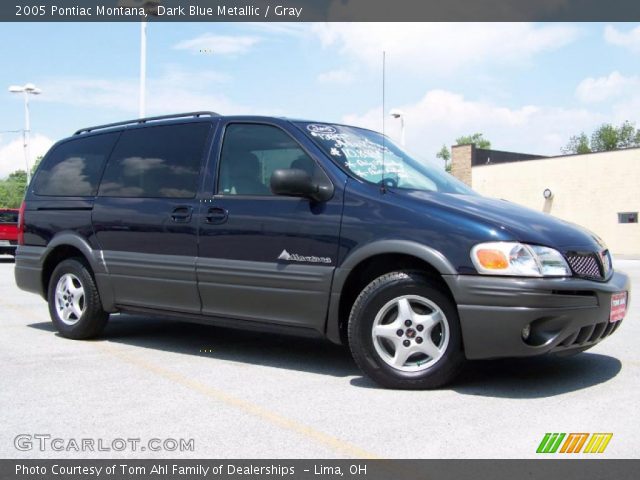 2005 Pontiac Montana  in Dark Blue Metallic