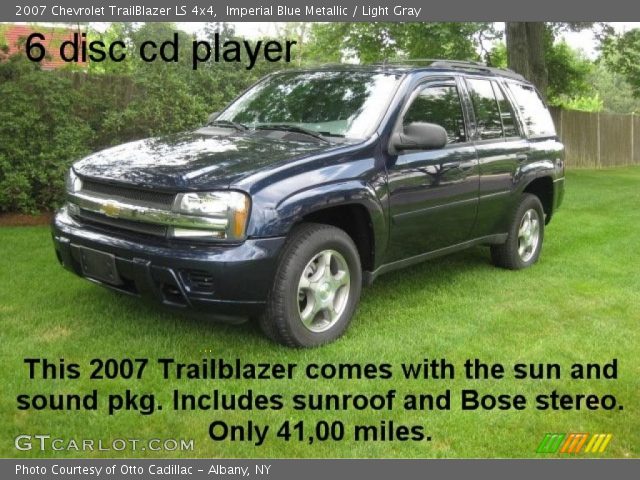 2007 Chevrolet TrailBlazer LS 4x4 in Imperial Blue Metallic