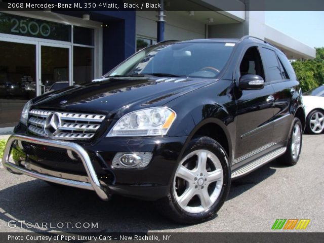 2008 Mercedes-Benz ML 350 4Matic in Black