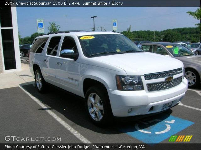 2007 Chevrolet Suburban 1500 LTZ 4x4 in Summit White