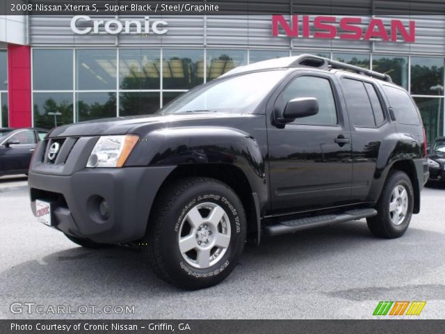 2008 Nissan Xterra S in Super Black