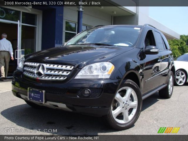 2008 Mercedes-Benz ML 320 CDI 4Matic in Black