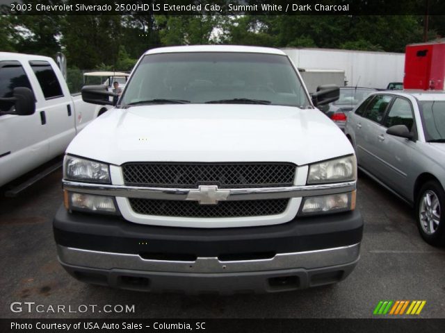 2003 Chevrolet Silverado 2500HD LS Extended Cab in Summit White