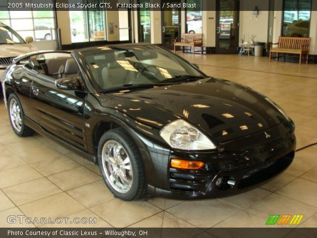 2005 Mitsubishi Eclipse Spyder GTS in Kalapana Black