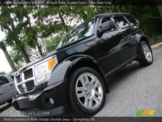 2008 Dodge Nitro SLT 4x4 in Brilliant Black Crystal Pearl