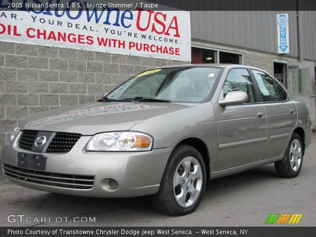 2005 Nissan Sentra 1.8 S in Bronze Shimmer