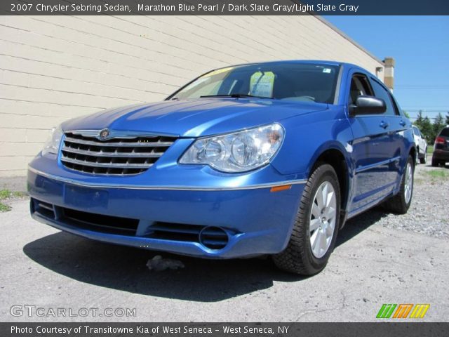 2007 Chrysler Sebring Sedan in Marathon Blue Pearl