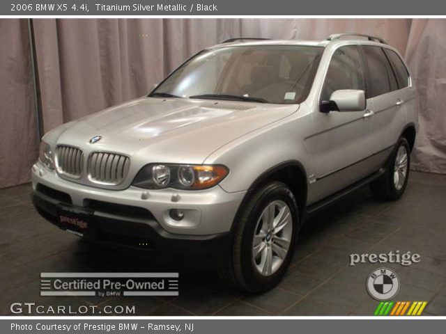 2006 BMW X5 4.4i in Titanium Silver Metallic
