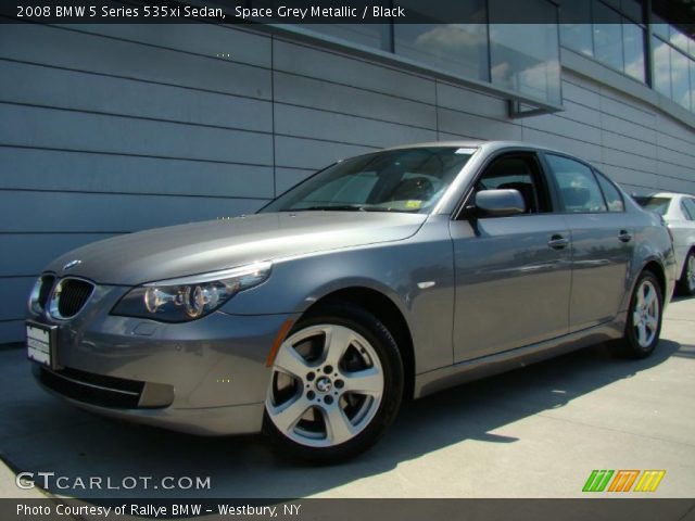 2008 BMW 5 Series 535xi Sedan in Space Grey Metallic