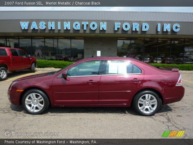 2007 Ford Fusion SEL in Merlot Metallic