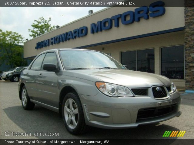 2007 Subaru Impreza 2.5i Sedan in Crystal Gray Metallic