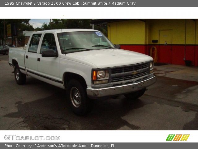 1999 Chevrolet Silverado 2500 Crew Cab in Summit White