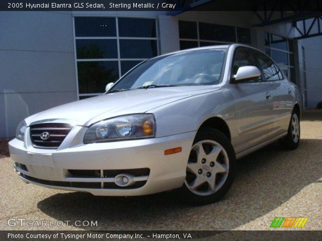 2005 Hyundai Elantra GLS Sedan in Sterling Metallic