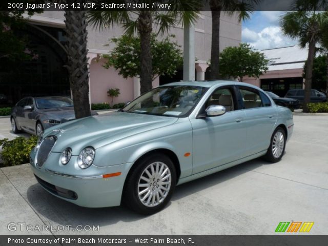 2005 Jaguar S-Type 4.2 VDP in Seafrost Metallic