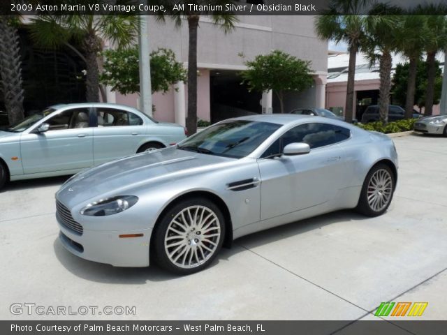 2009 Aston Martin V8 Vantage Coupe in AM Titanium Silver