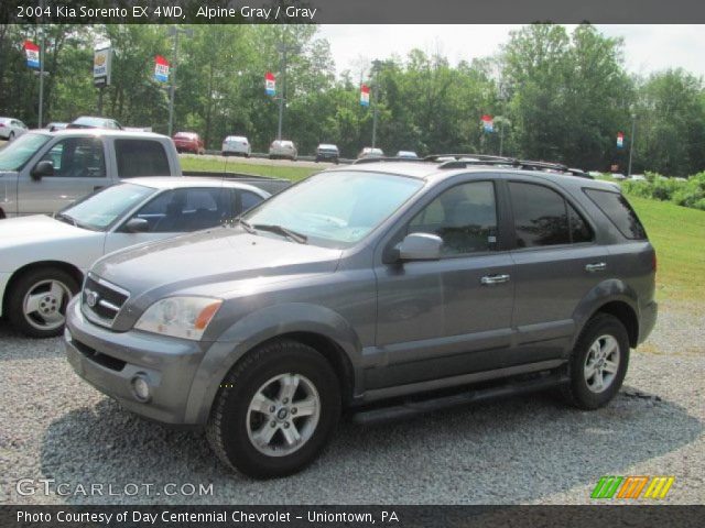 2004 Kia Sorento EX 4WD in Alpine Gray