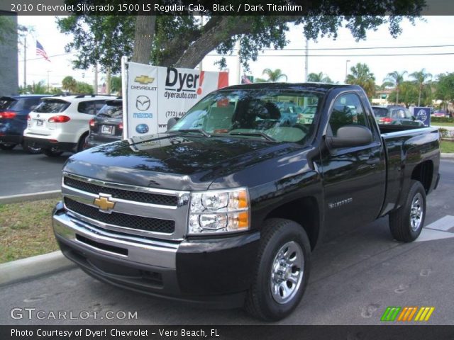 2010 Chevrolet Silverado 1500 LS Regular Cab in Black
