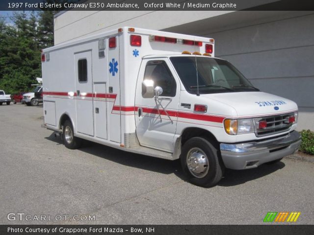 1997 Ford E Series Cutaway E350 Ambulance in Oxford White