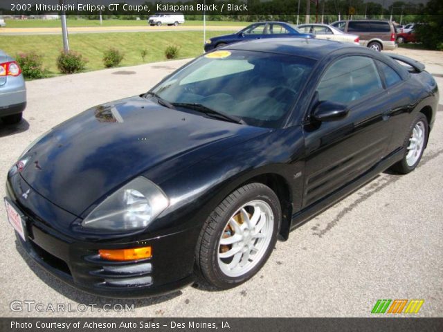 2002 Mitsubishi Eclipse GT Coupe in Kalapana Black