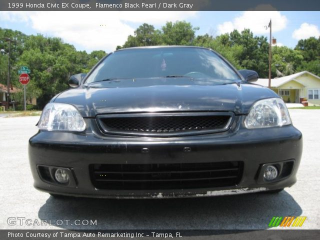1999 Honda Civic EX Coupe in Flamenco Black Pearl