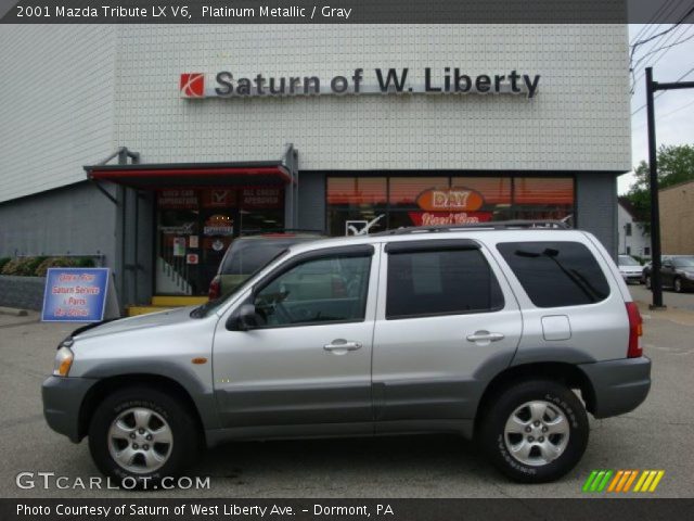 2001 Mazda Tribute LX V6 in Platinum Metallic