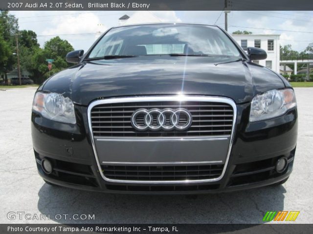 2007 Audi A4 2.0T Sedan in Brilliant Black