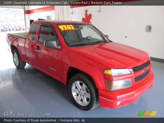 2005 Chevrolet Colorado LS Extended Cab in Victory Red